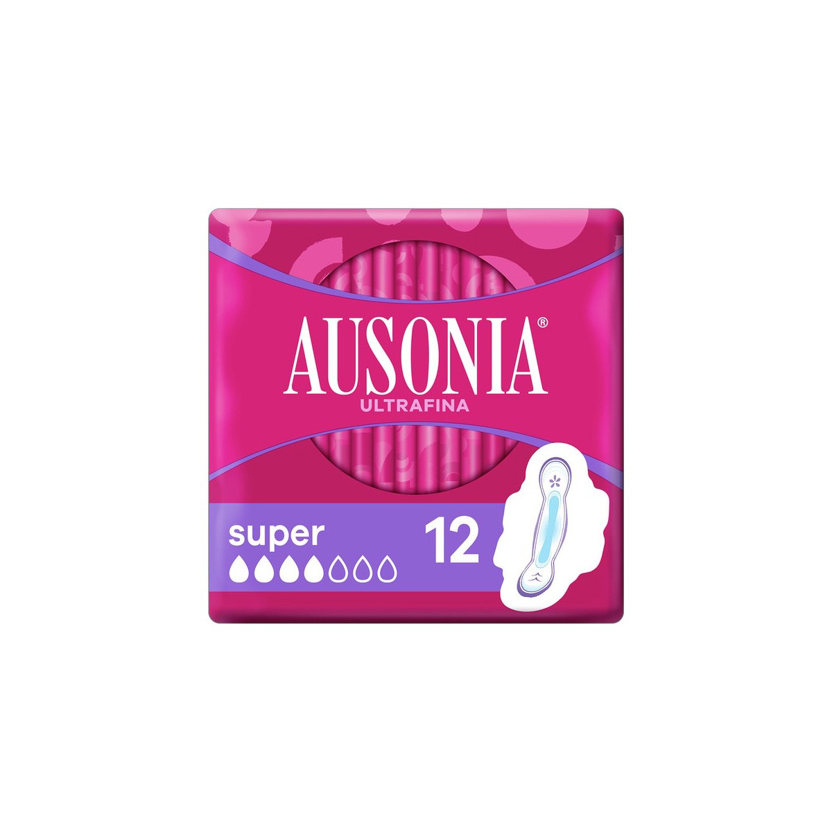 Ausonia compresas super alas 12 u + 20% gr