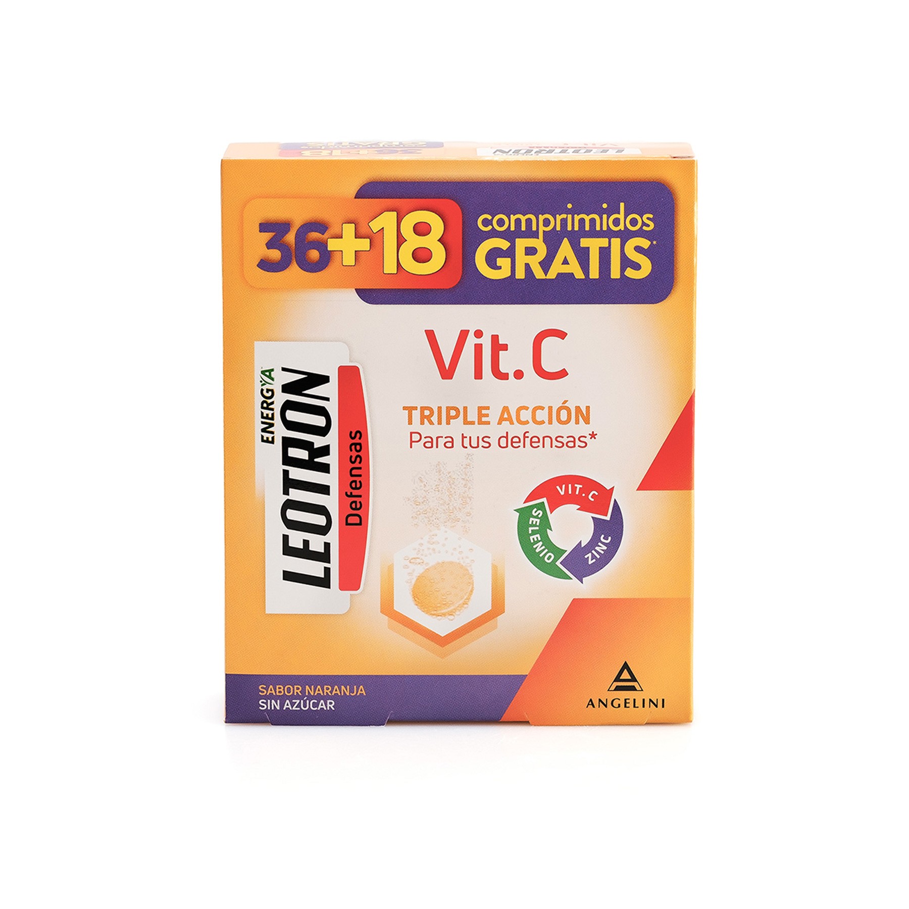 Leotrón vitamina C 36 comprimidos + 18 comprimidos