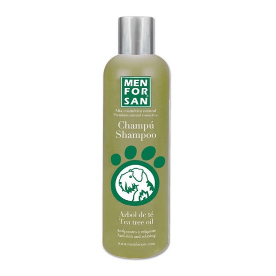 Menforsan champú antipicor con árbol del té para perros 300ml