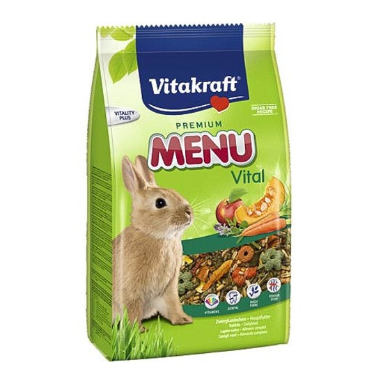 Vitakraft Menu premium vital, conejos 3kg