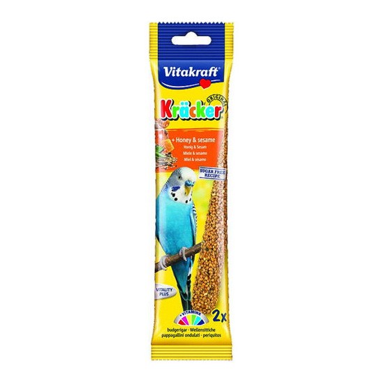 Vitakraft barritas periquitos miel y sésamo 2 uds