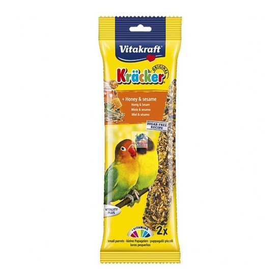 Vitakraft Barritas miel & sesamo agapornis miel 18