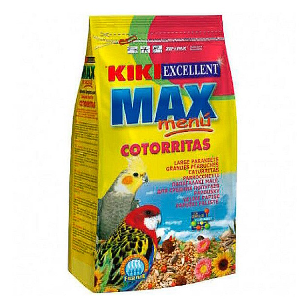 Kiki max menu cotorritas 1kg