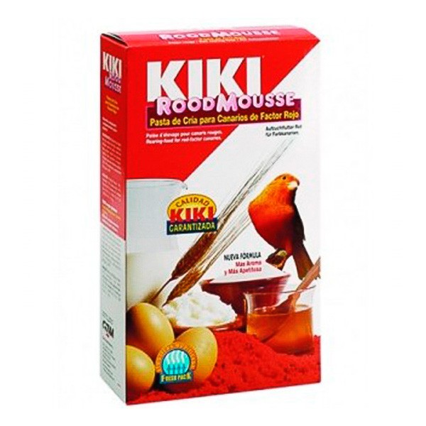 Kiki bizcocho Rood Mousse para canarios rojos 300g