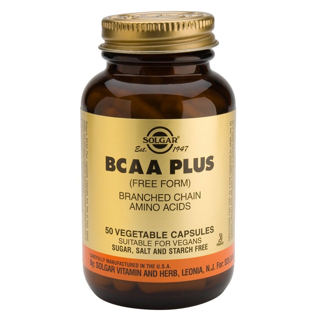 Solgar BCAA Plus 50 cápsulas