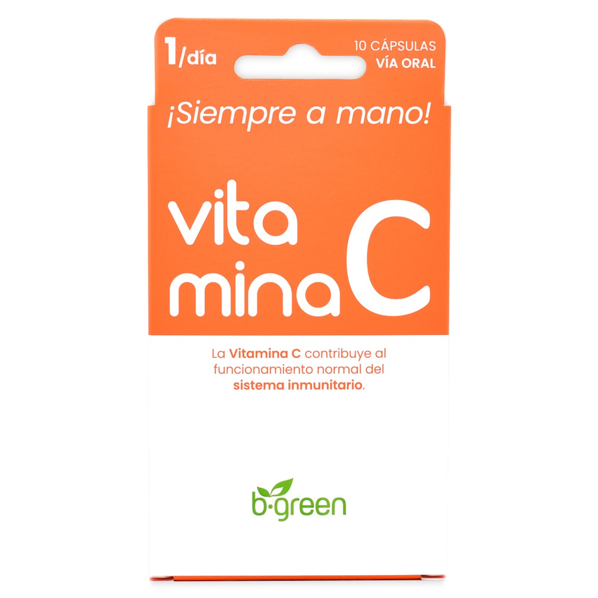 Bgreen vitamina C 10 cápsulas