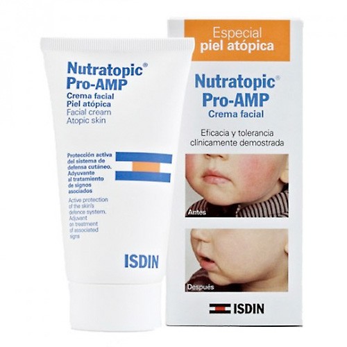 Nutratopic Pro-AMP crema facial piel atópica 50ml