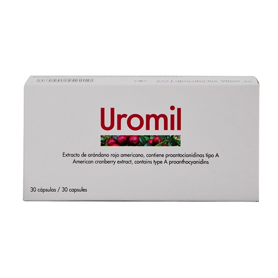 UROMIL 30 CAPSULAS