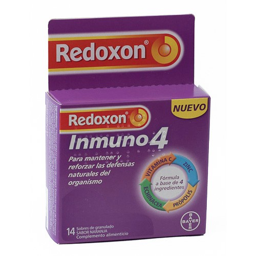 REDOXON INMUNO 4 SABOR NARANJA 14 SOBRES