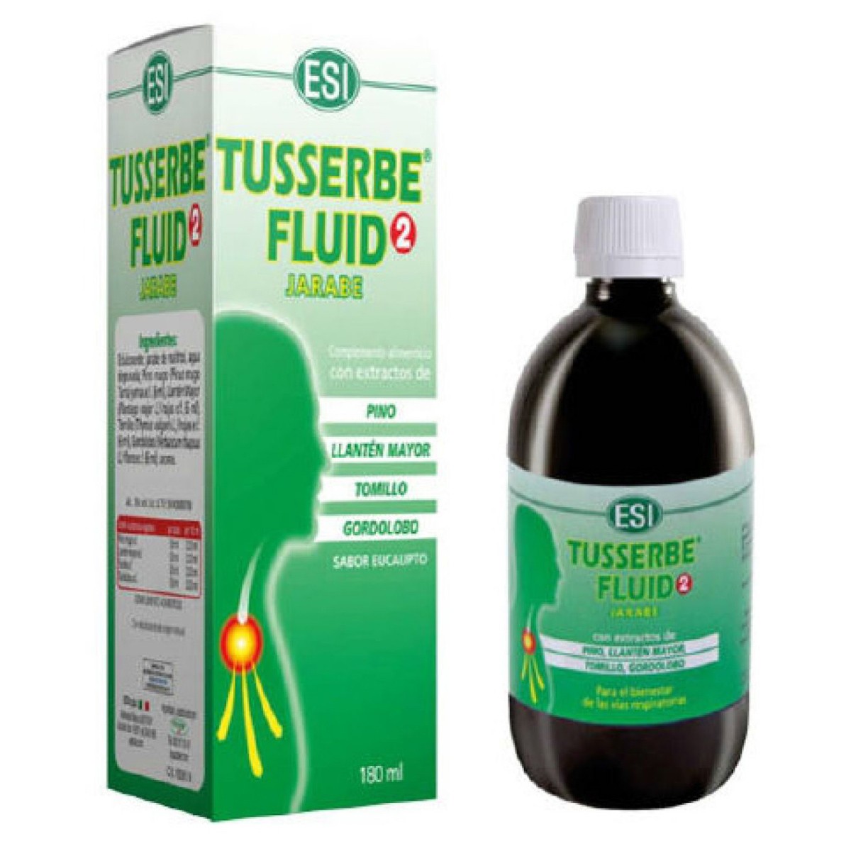 Esi Tusserbe jarabe para la tos 180ml.