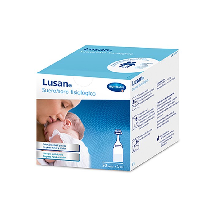 Lusan suero fisiológico 30 monodosisx5ml