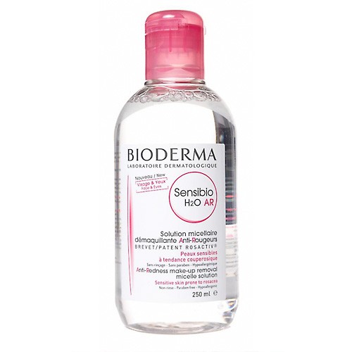 Bioderma Sensibio H2O solución micelar antirojeces 250ml