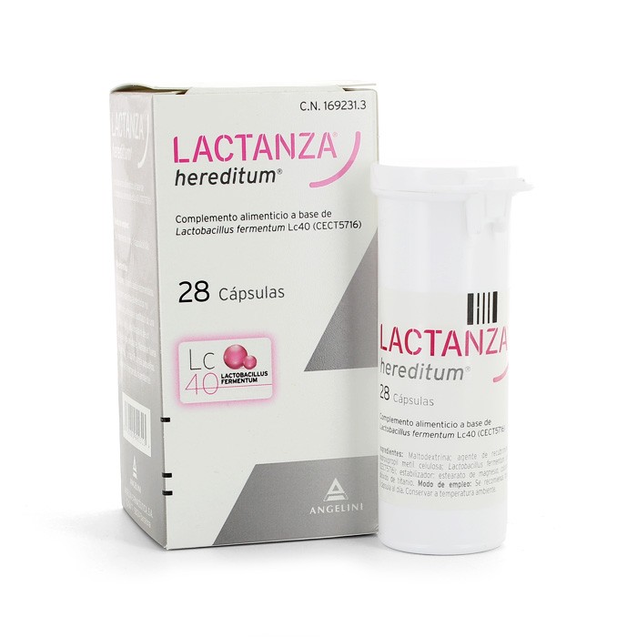 Lactanza hereditum 28 cápsulas