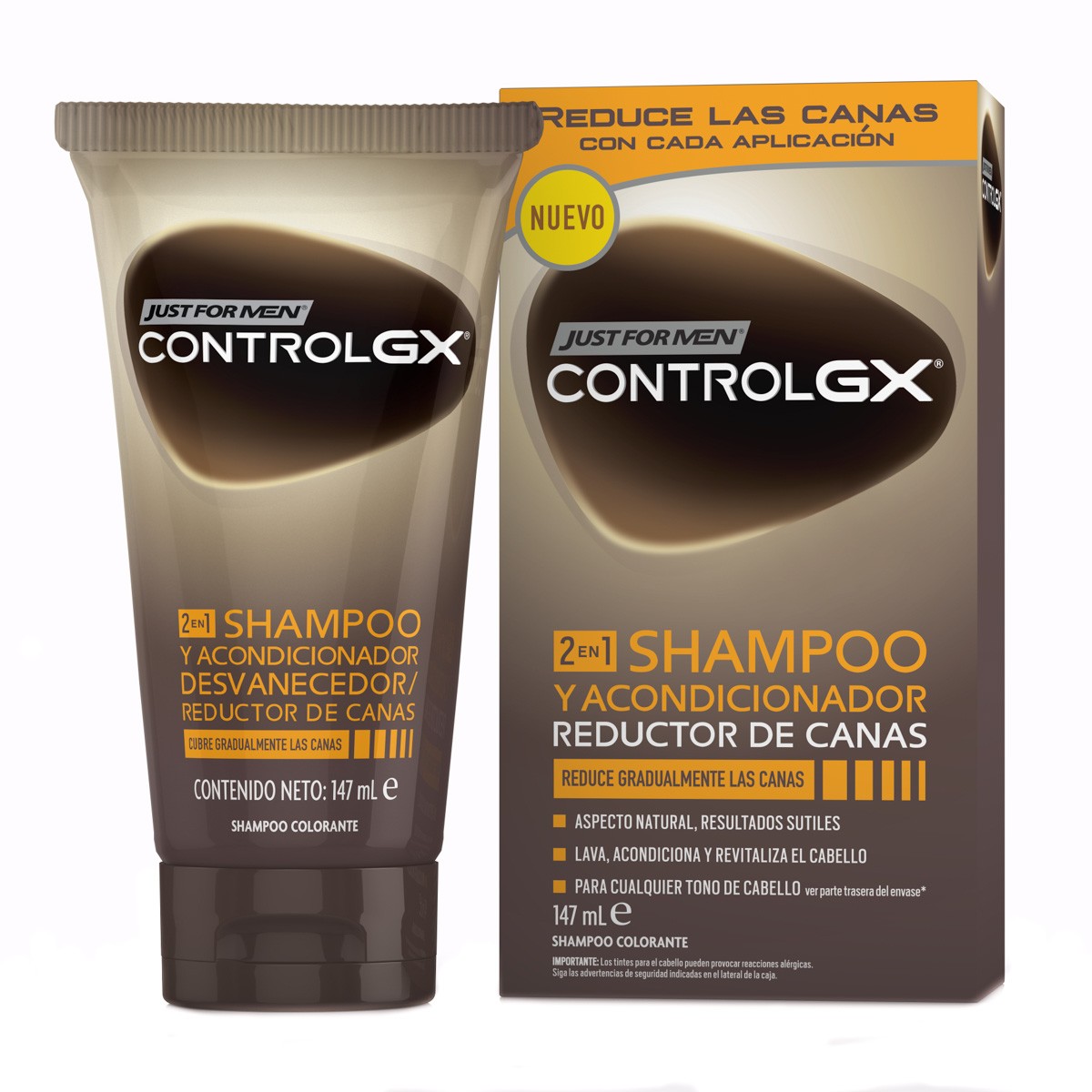 Just for men control GX champú 118ml + acondicionador 150ml