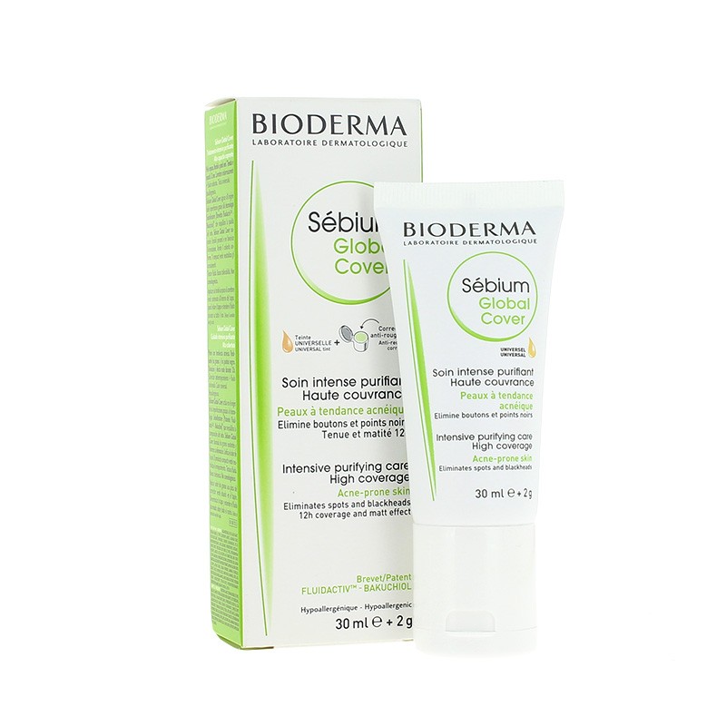 Bioderma Sebium global cover crema color 30ml