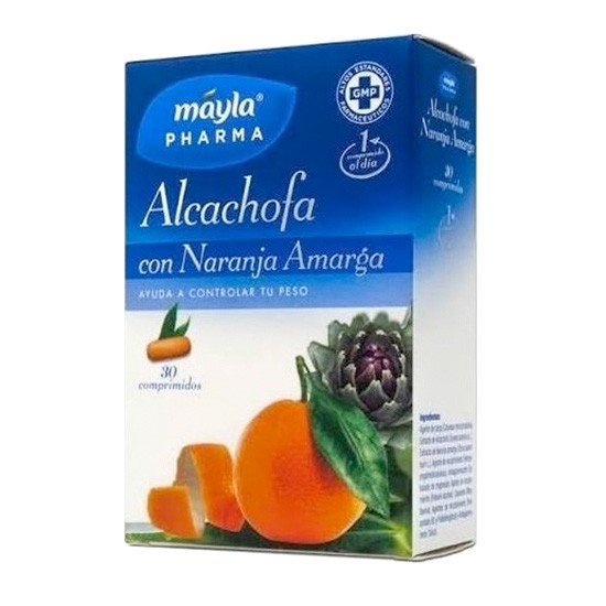 Alcachofa con naranja amarga 30 comprimidos