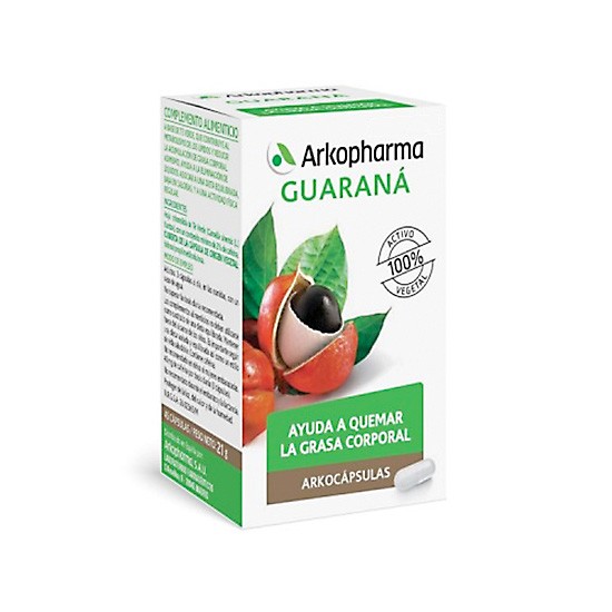 Arkopharma guaraná 45 cápsulas