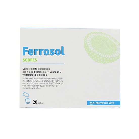 FERROSOL 20 SOBRES