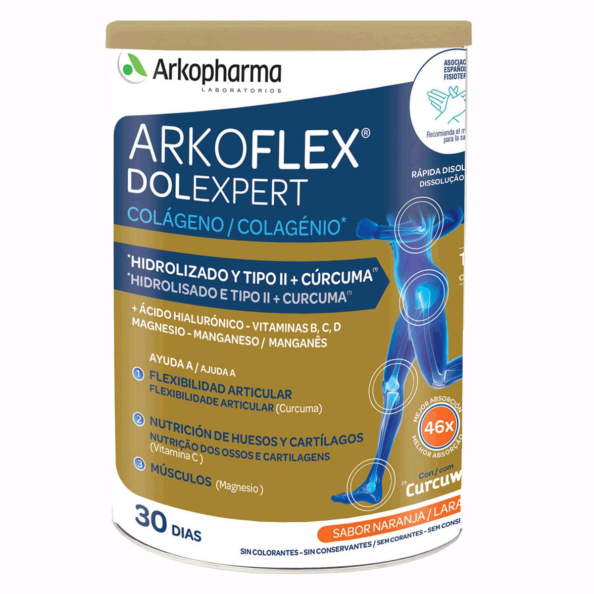 Arkoflex colágeno Sport naranja 390g