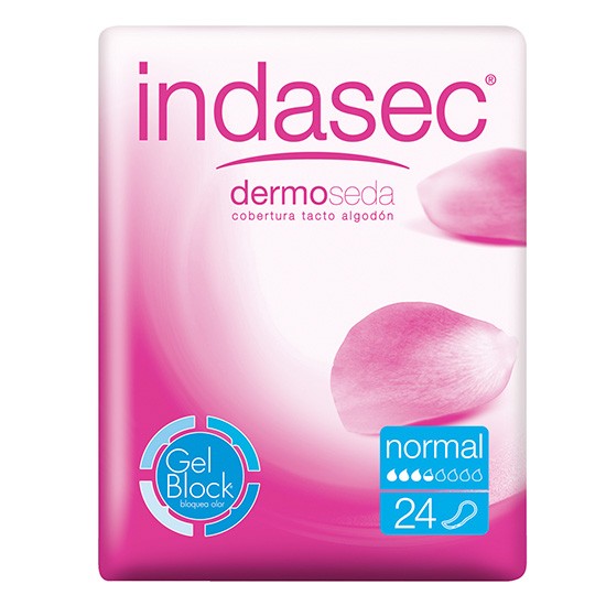 Indasec dermoseda normal 24 compresas