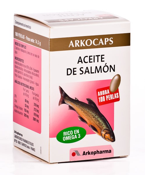 Arkopharma Arkocaps omega-3 aceite de pescado 100 cápsulas