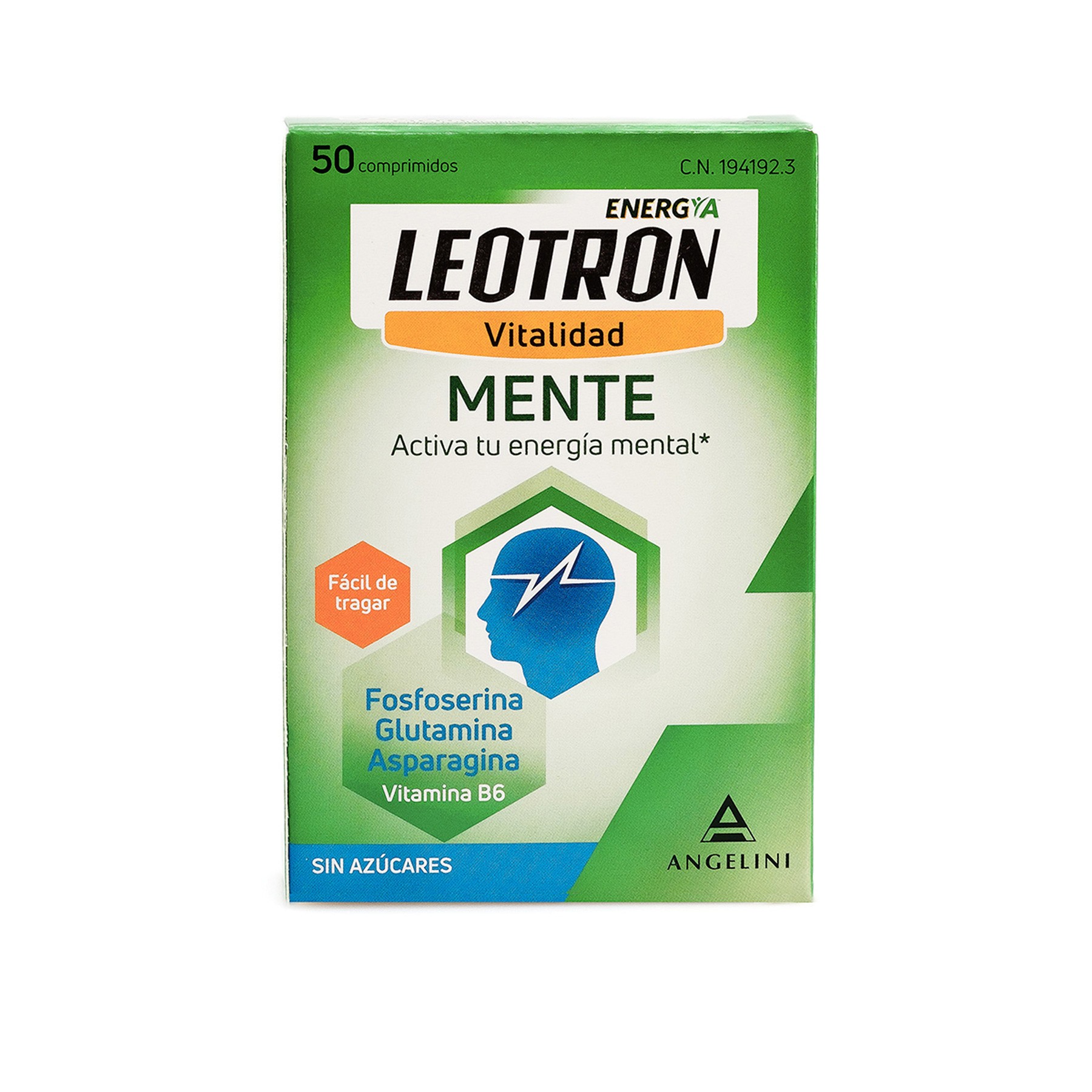 Leotron mente 50 comprimidos