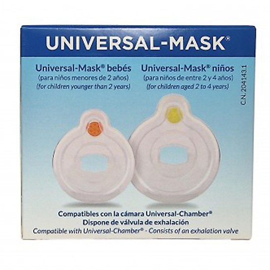 Universal Mask mascarilla bebé + niño 2u