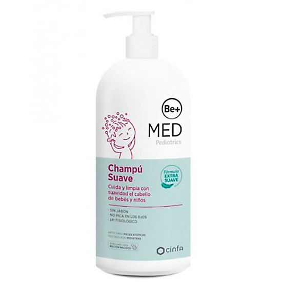 Be+ Med Pediatrics champú suave 300ml