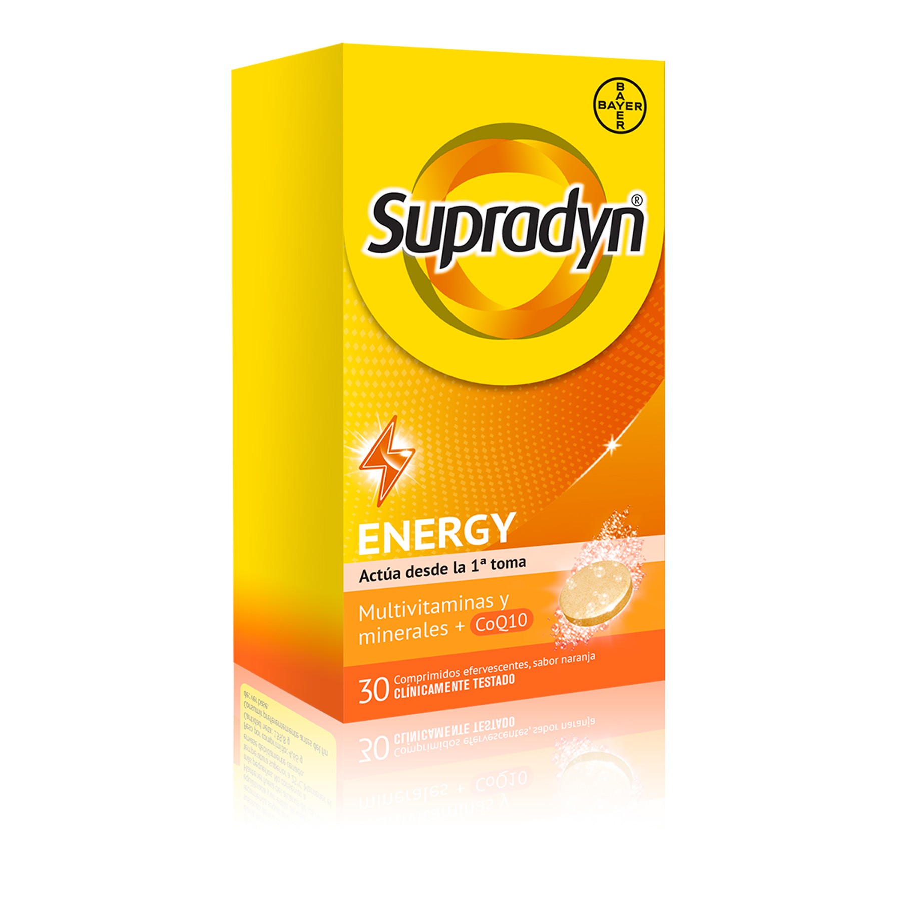 SUPRADYN ACTIVO 30 COMP. EFERVESCENTES