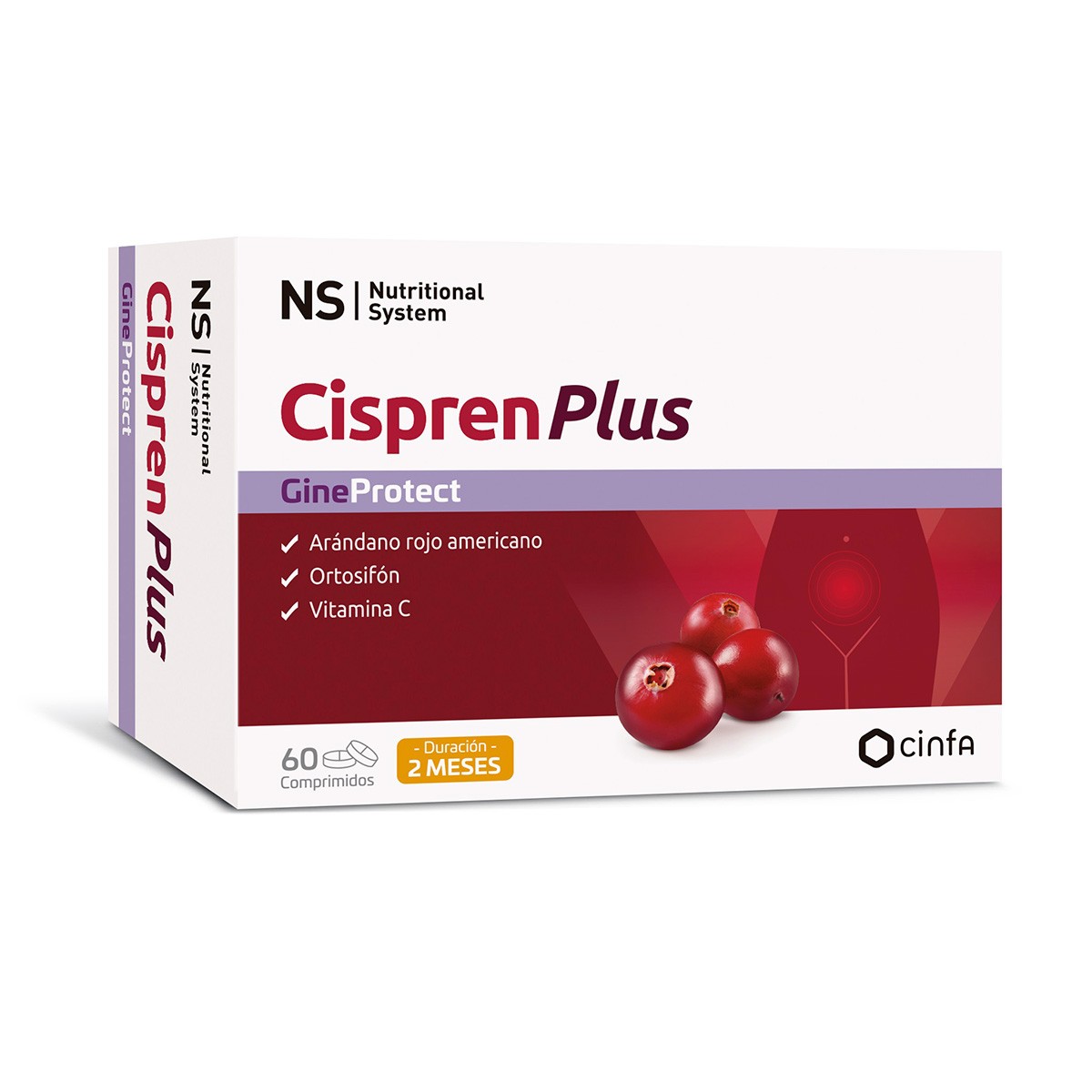 N+S Gineprotect Cipren Plus 60 comprimidos