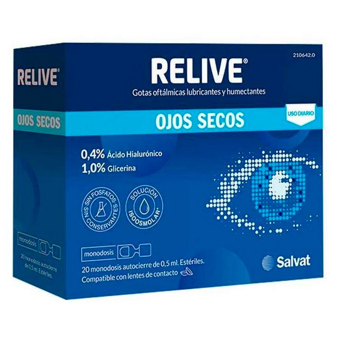 Relive ojos secos 20 monodosis