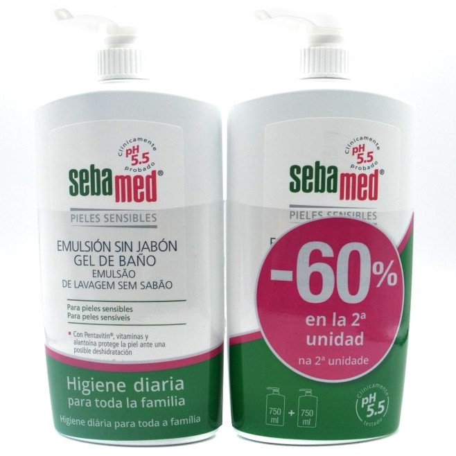 Sebamed Pack Duo emulsion.