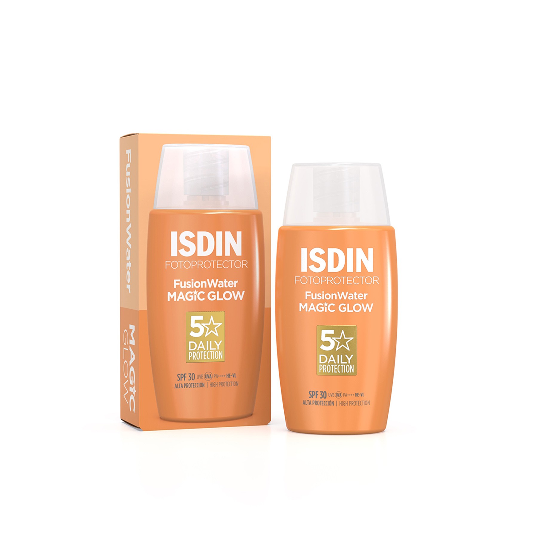 Isdin fotoprotector water magig glow spf30 50m