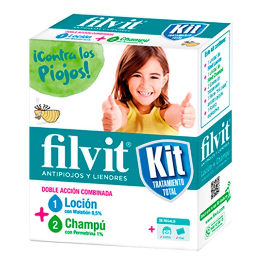 Filvit Kit Tratamiento Total loción + champú, 100ml + 100ml